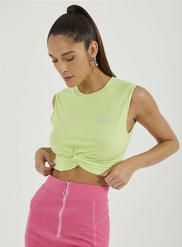 BLUSA COLCCI TRAINING - VERDE ERVILHA