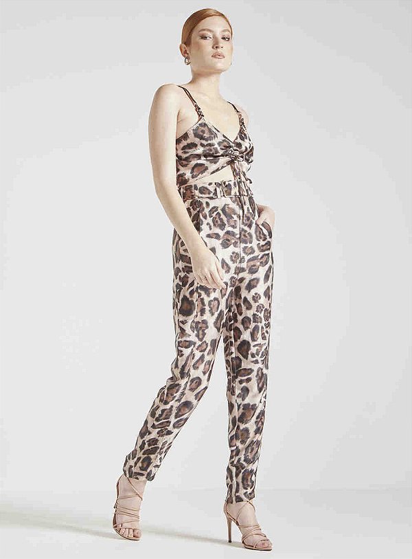 CALÇA FORUM ESTAMPADA - ANIMAL PRINT