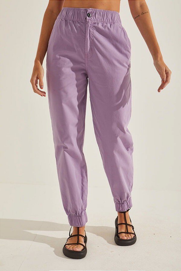 CALÇA COLCCI SARJA NINA - LILAS TAFFY