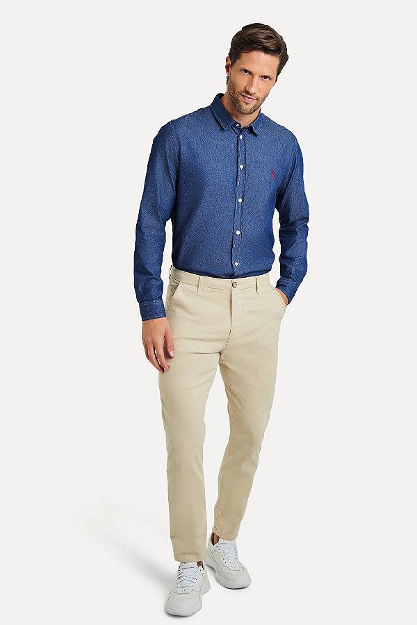 CALÇA RESERVA CASUAL - AREIA