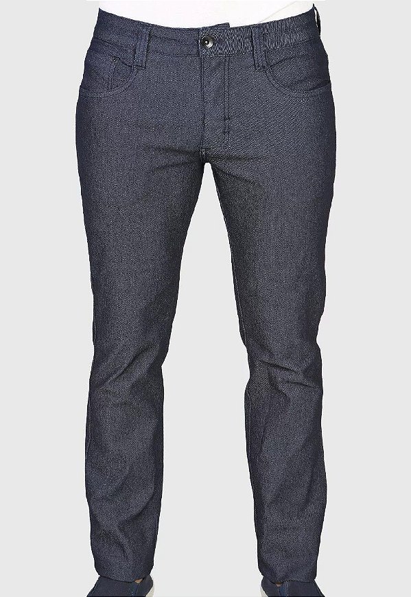 CALCA ARAMIS SLIM JEANS - AZUL MEDIO