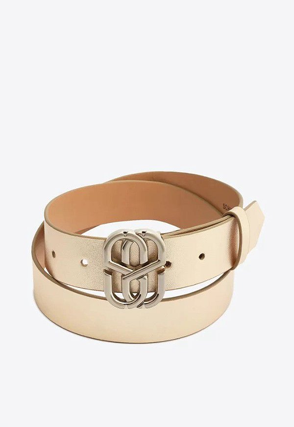 CINTO SCHUTZ EMBLEM - DOURADO PRATA