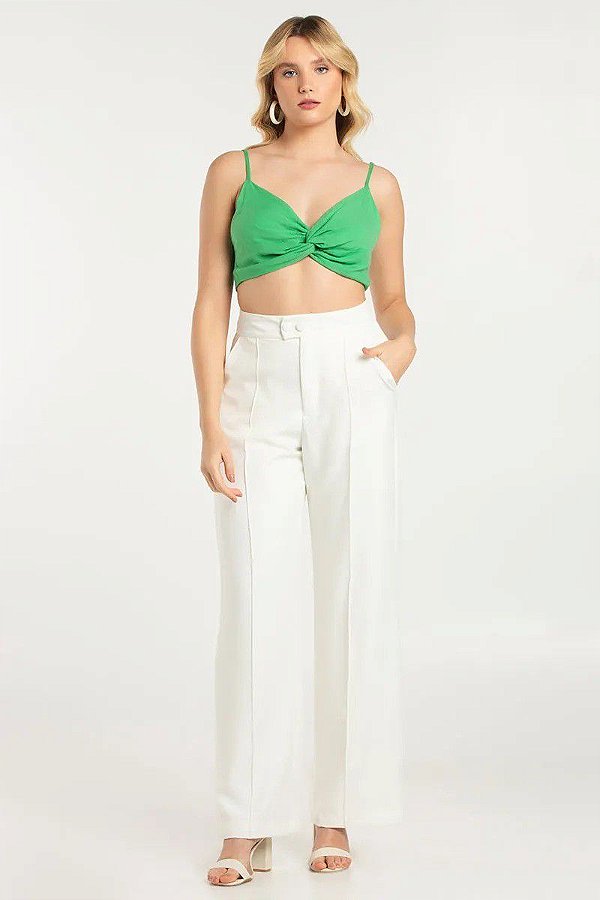 CALÇA SLY WEAR WIDE LEG - BRANCO