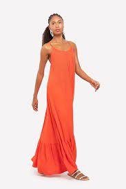 VESTIDO SLY WEAR LONGO - VERMELHO