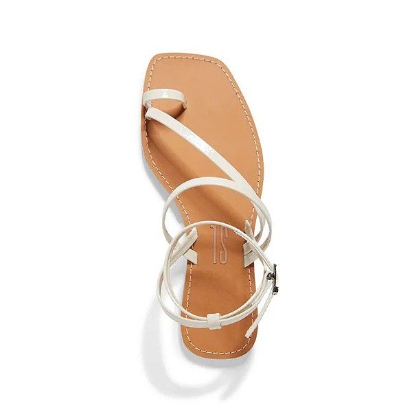 RASTEIRA SANTA LOLLA VERNIZ - OFF WHITE