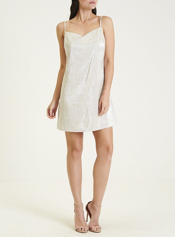 VESTIDO FORUM LINHO METALIZADO - VARIANTE F214