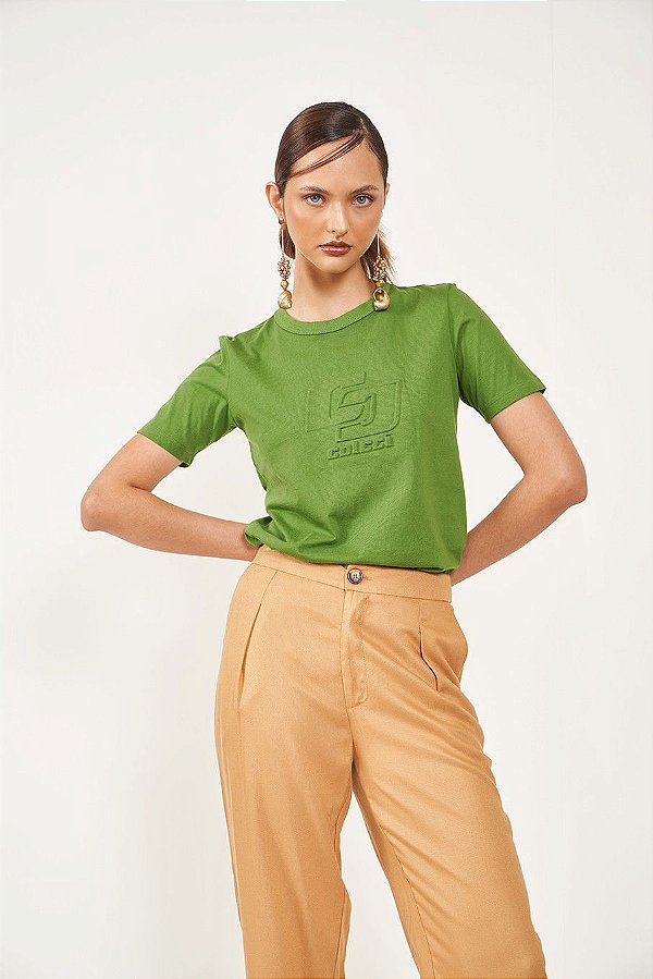 CAMISETA COLCCI - VERDE VERVAS