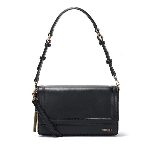 BOLSA SANTA LOLLA ATANADO MEDIA - PRETO