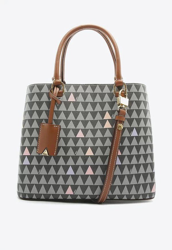 BOLSA SCHUTZ LARA TOTE NEW TRIANGLE- PRETA