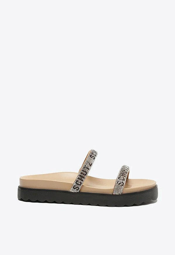 PAPETE SCHUTZ LOGO PEDRARIA - NUDE CRISTAL