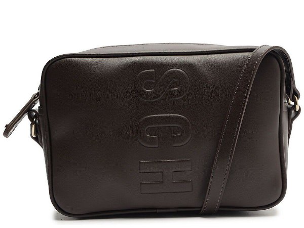BOLSA SCHUTZ TIRACOLO TASSY MEDIA - MARROM