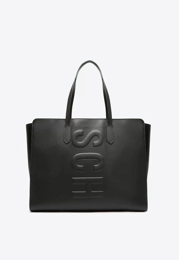 BOLSA SCHUTZ SHOPPING TASSY GRANDE  -PRETA
