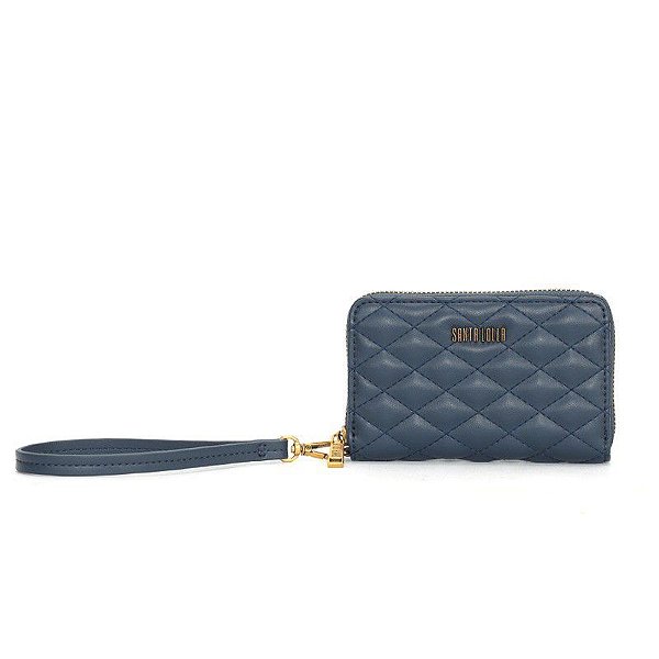 CARTEIRA SANTA LOLLA MATELASSÊ SOFT - NAVY