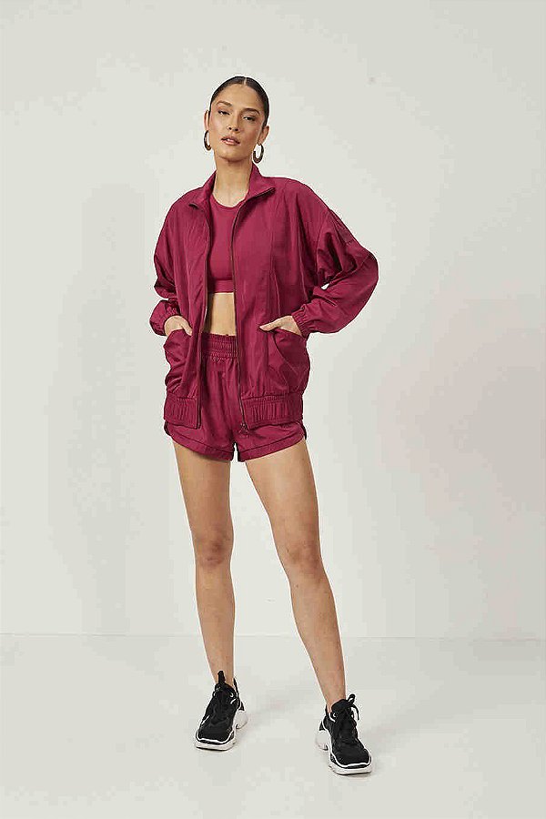 JAQUETA COLCCI NYLON - BORDO TUPAIA