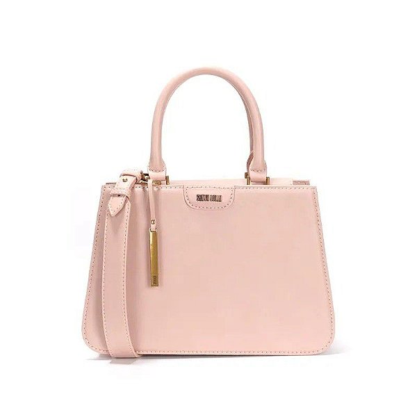 BOLSA SANTA LOLLA TOTE ROSE ALÇA REMOVÍVEL - DUSTY ROSE