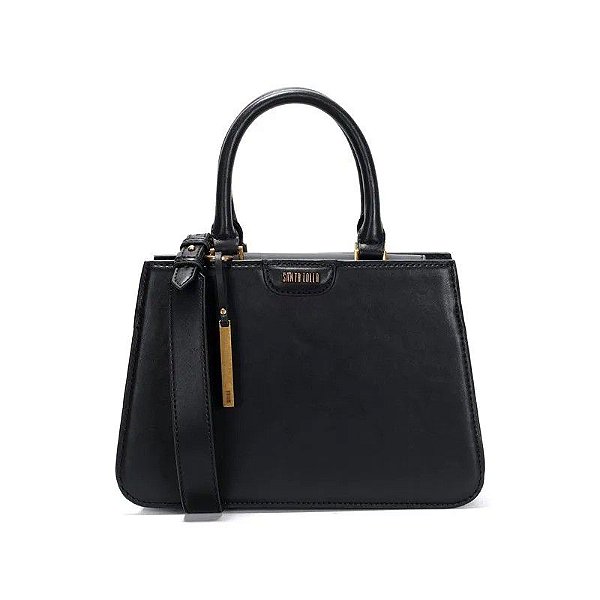BOLSA SANTA LOLLA TOTE ALÇA REMOVÍVEL - PRETO