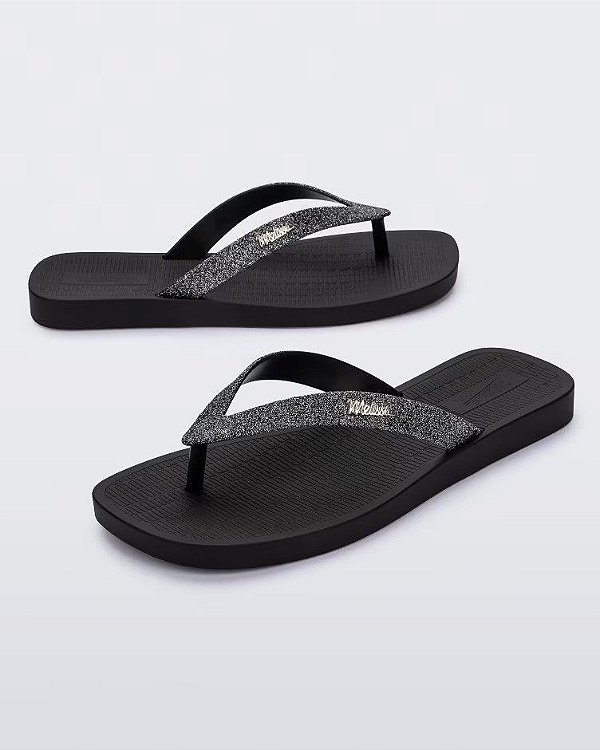 MELISSA SUN LONG BEACH II- PRETO PRATA