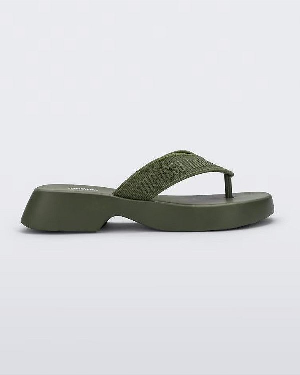 MELISSA FLATFORM M-LOVER- VERDE
