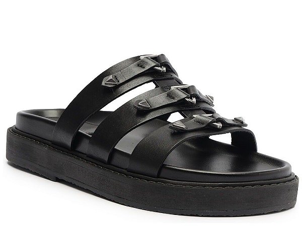 PAPETE SCHUTZ BOLD SHOES - BLACK
