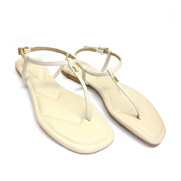 SANDALIA RASTEIRA SANTA LOLLA FLOATER LUX - OFF WHITE