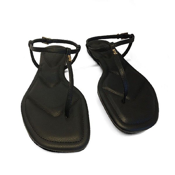 SANDALIA RASTEIRA SANTA LOLLA FLOATER LUX - PRETO