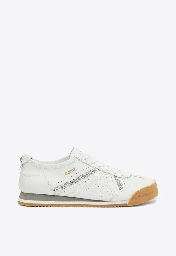 TENIS SCHUTZ RETRO SNEAKEARS- BRANCO PRATA