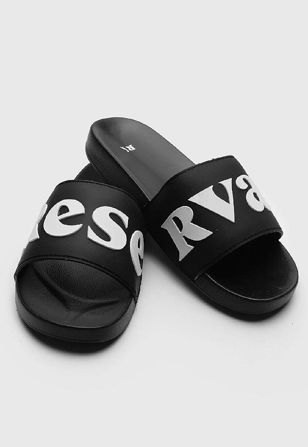 CHINELO  RESERVA SLIDE - PRETO