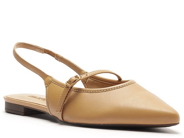 SAPATILHA ANACAPRI SOFT NEW BICO FINO - NUDE