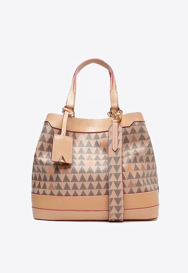 BOLSA SCHUTZ NEO EMMA TRIANGLE GRANDE - BEGE