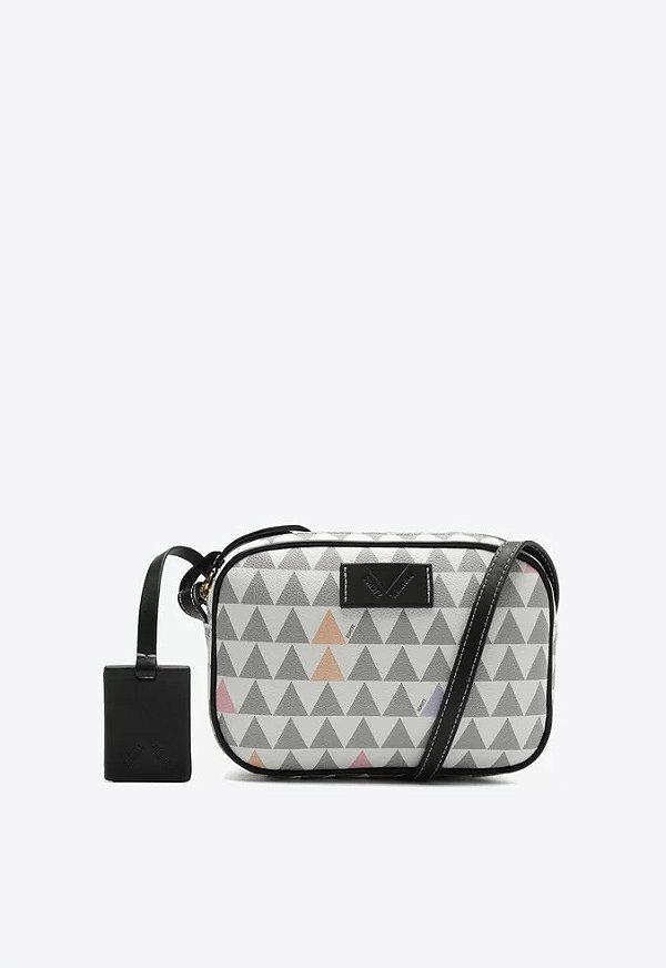 BOLSA SCHUTZ TIRACOLO KATE NEW TRIANGLE PEQUENA - BRANCA