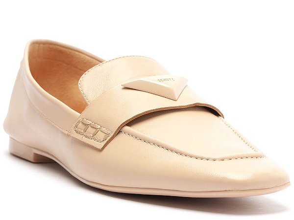 MOCASSIM SCHUTZ DELUX NAPPA COURO - NUDE
