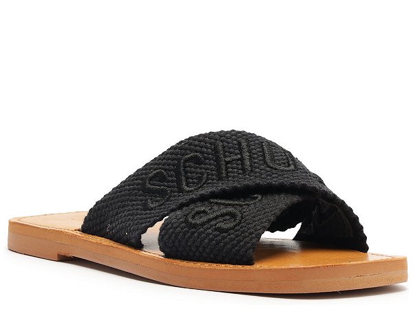 SANDALIA RASTEIRA DE X SCHUTZ - PRETO