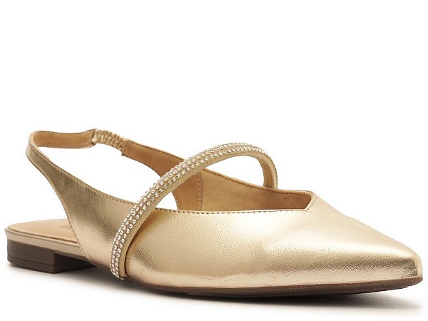 SAPATILHA ANACAPRI PW SHINE - DOURADO