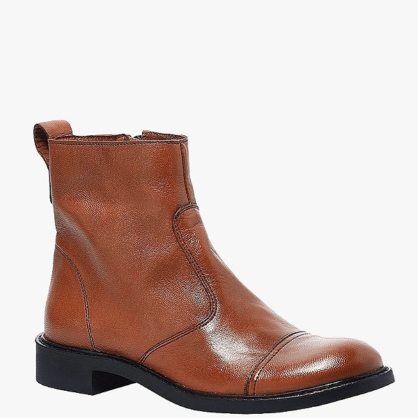 BOTA SANTA LOLLA COTURNO SALTO BAIXO- CARAMELO