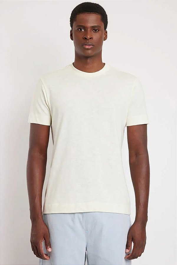 CAMISETA ARAMIS BASICA - AMARELO DENTE LEAO