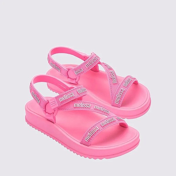 MINI MELISSA STRIPES M LOVER - ROSA