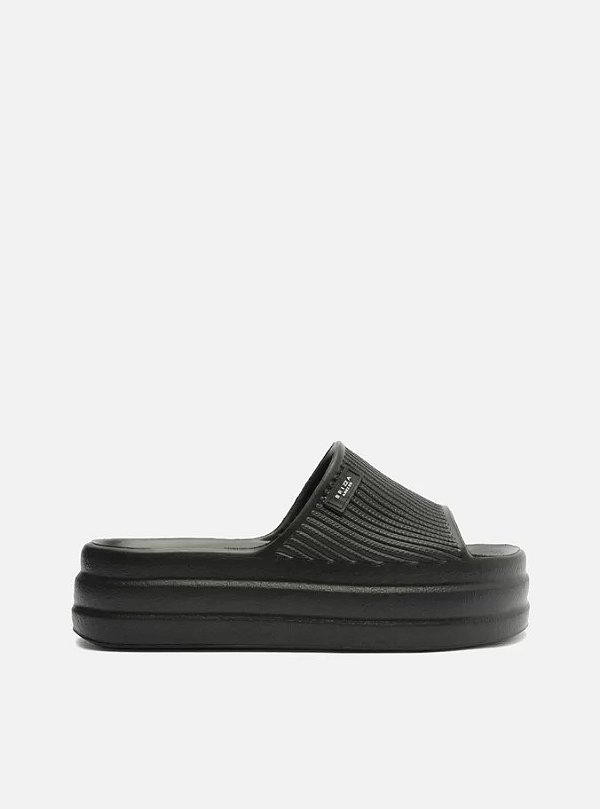 SANDALIA BRIZZA FLATFORM-PRETO