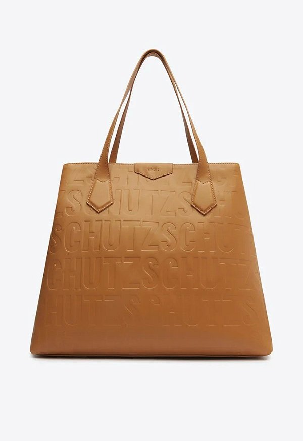 BOLSA SHOPPING GRANDE TRIXIE-MARROM