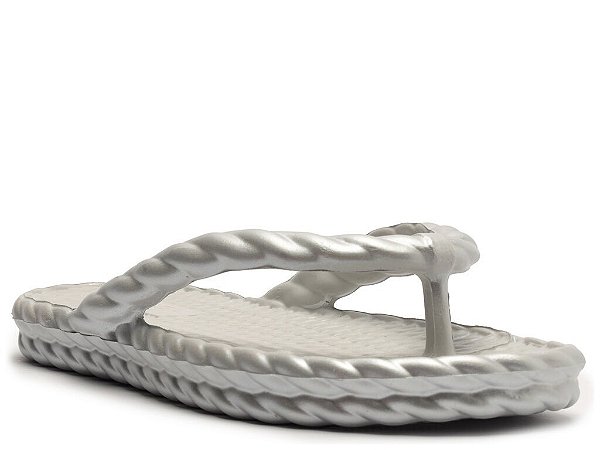 CHINELO BRIZZA MARROCOS- PRATA JELLY