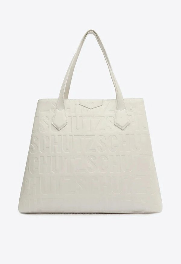BOLSA SCHUTZ SHOPPING TRIXIE -BRANCO