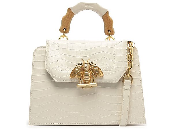 BOLSA SCHUTZ GRANDE BELIEVE - BRANCO