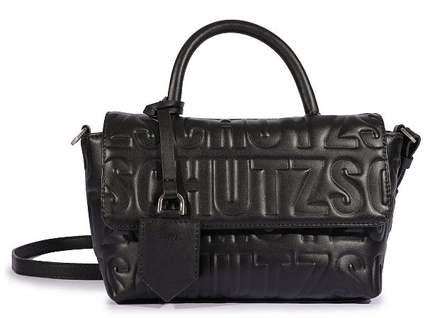 BOLSA SCHUTZ MEDIA BLACK
