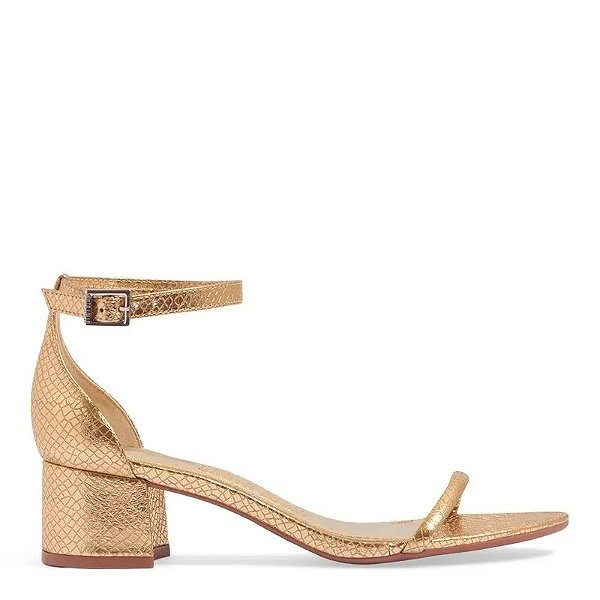 SALTO SANTA LOLLA BLOCO METALLIC COBRA-DOURADO