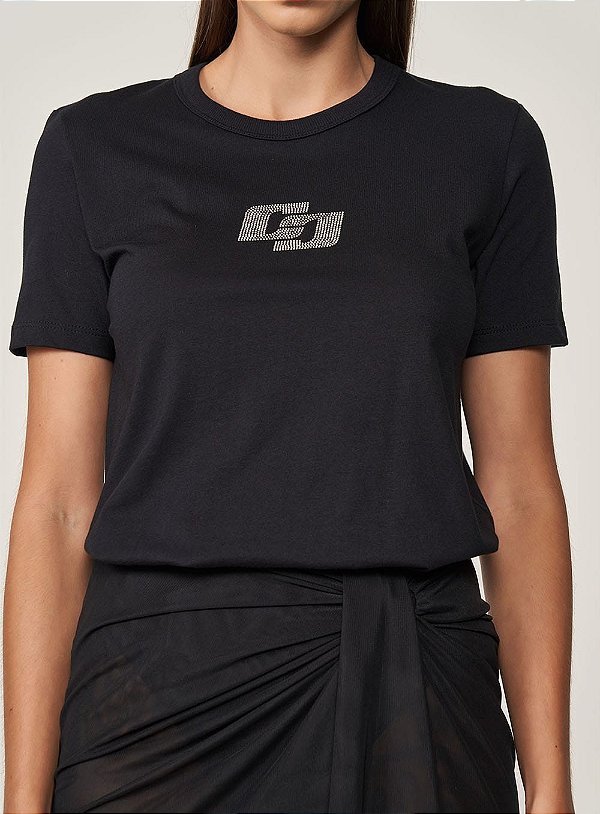CAMISETA COLCCI PRETO