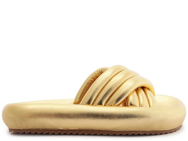 SLIDE FARM ECOWEAR T CAPRA-OURO
