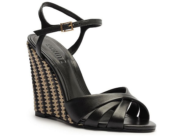 SALTO SCHUTZ PLATAFORMA BOLD IV- PRETO