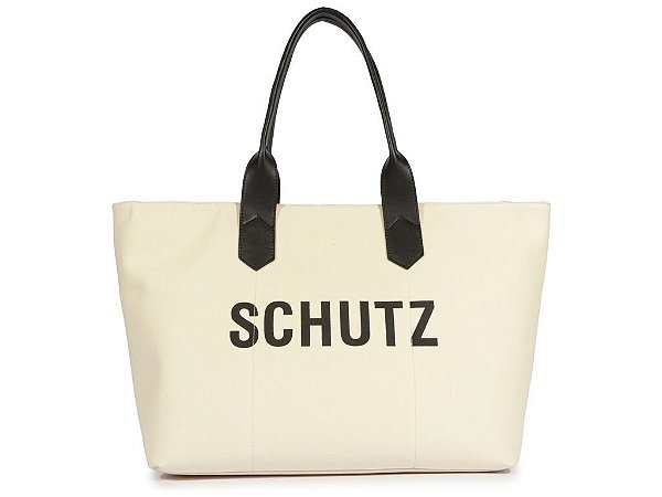 BOLSA SCHUTZ LONA GIFTS ANTEC - CRU PRETO