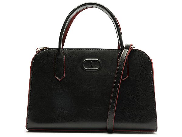 BOLSA ANACAPRI GRANDE WORK PRETO