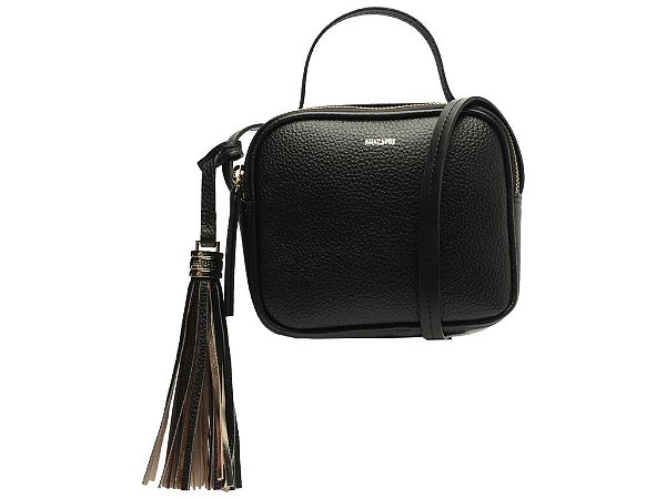 BOLSA ANACAPRI MEDIA NATURAL STYLE PRETO