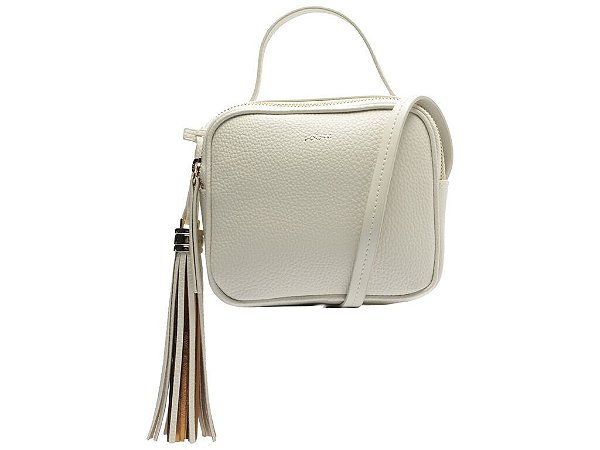 BOLSA ANACAPRI MEDIA  NATURAL STYLE BRANCO